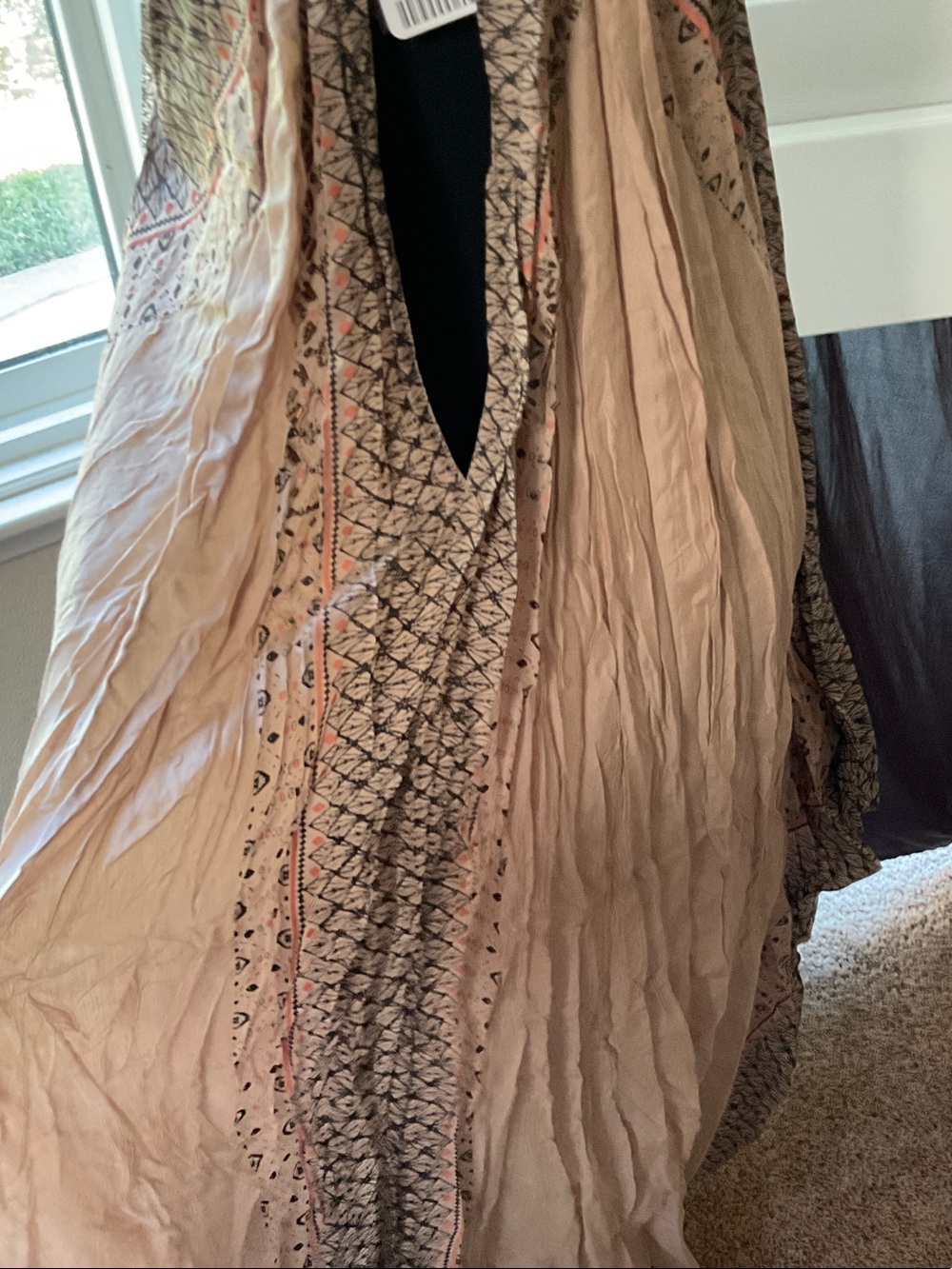 Free People Beige Boho Maxi Dress - Picture 6 of 7